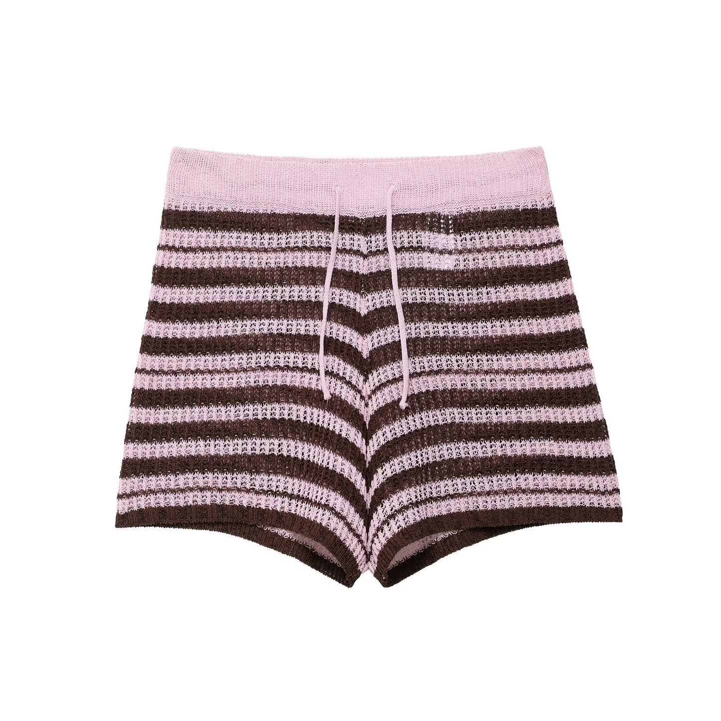 Knitted Top+Knitted Shorts Set for Women