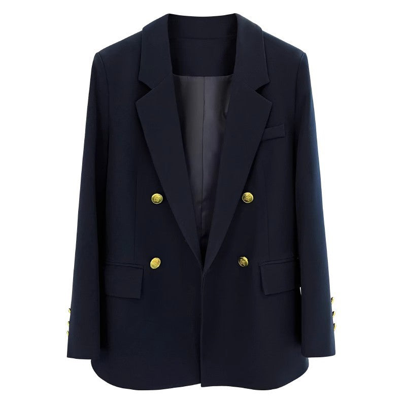 Marineblauwe Leisure Blazer