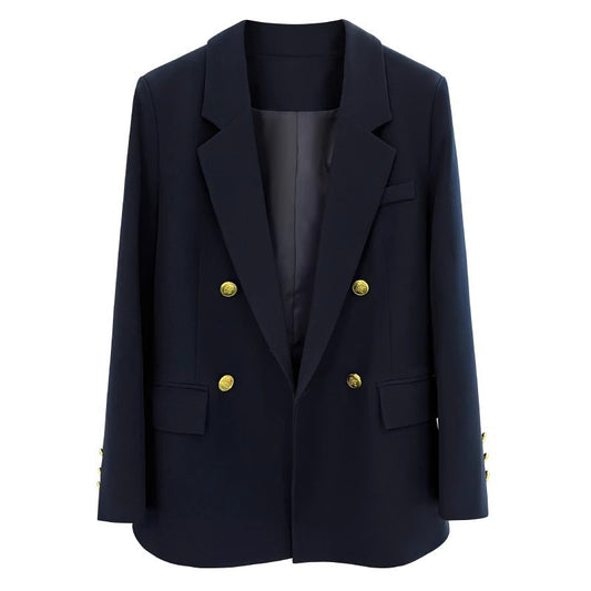 Marineblauwe Leisure Blazer