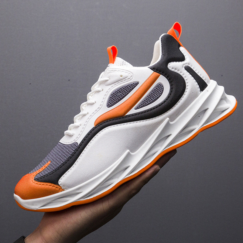 Blade trendy ademend color- block sneakers voor heren