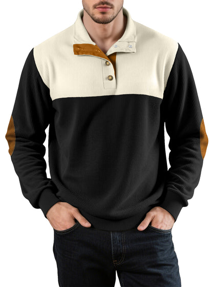 Collar hoodie top