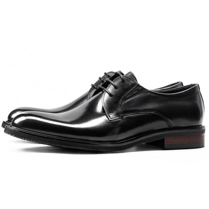 Klassieke leren Derby-schoenen voor heren