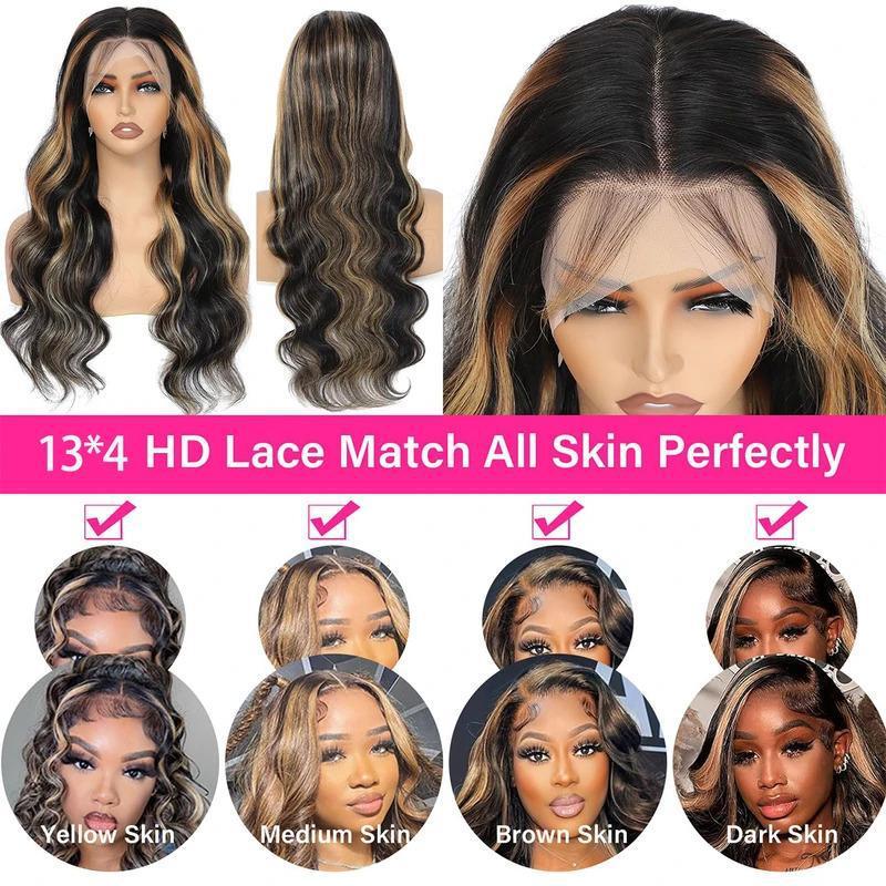 Synthetic Wave Body 13x4 Lace Wig