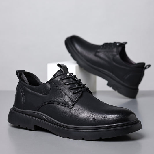 Ademende zakelijke high-end leren schoenen