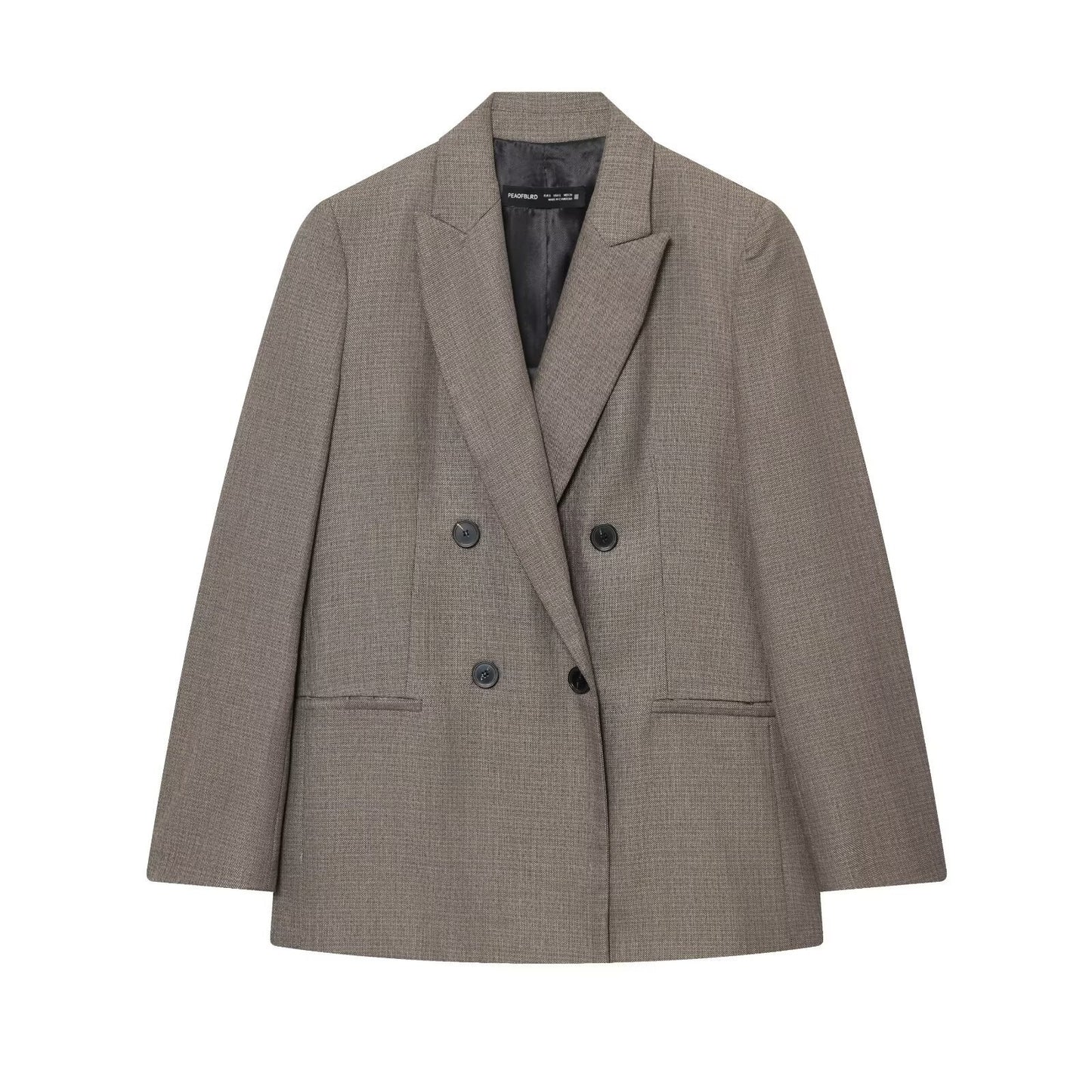 Suit jacket+pleated pants set