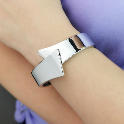 Dames statement armband  van legering met ruwe opening