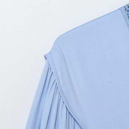 Vertical lace hanging shirt for women's clothing