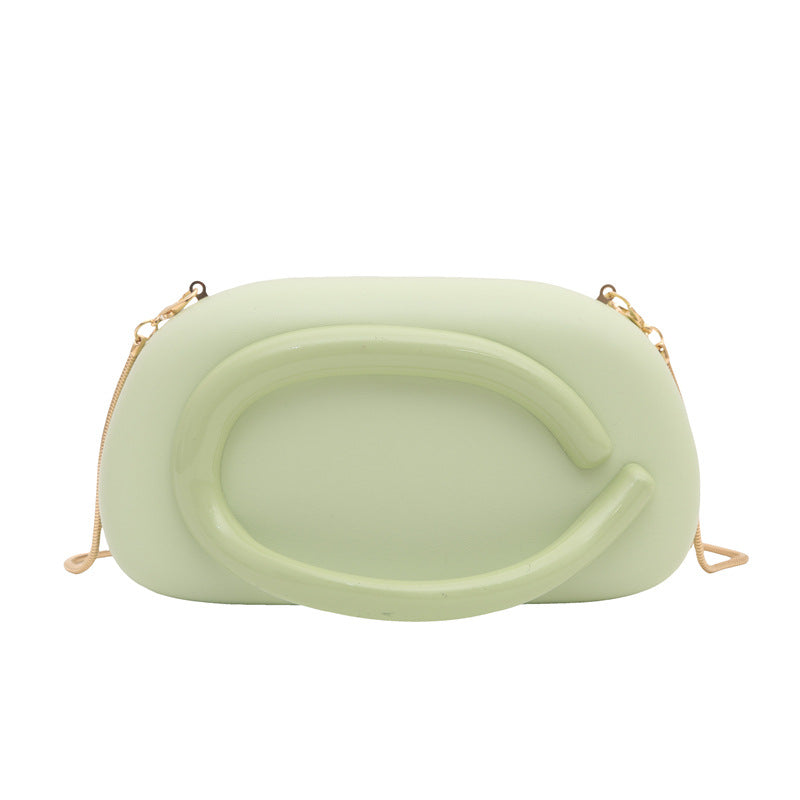 Elegant Chain Strap Clutch Bag