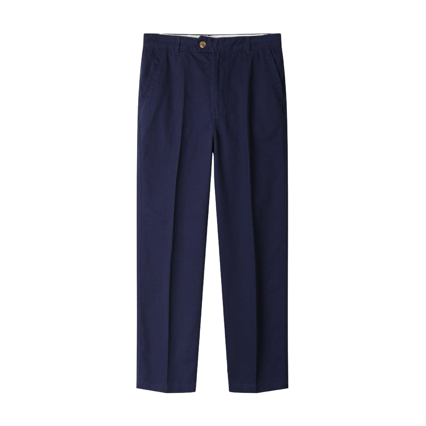 Men's Straight-Leg Cotton Casual Pants