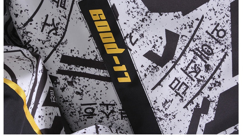 Trendy heren jas met print