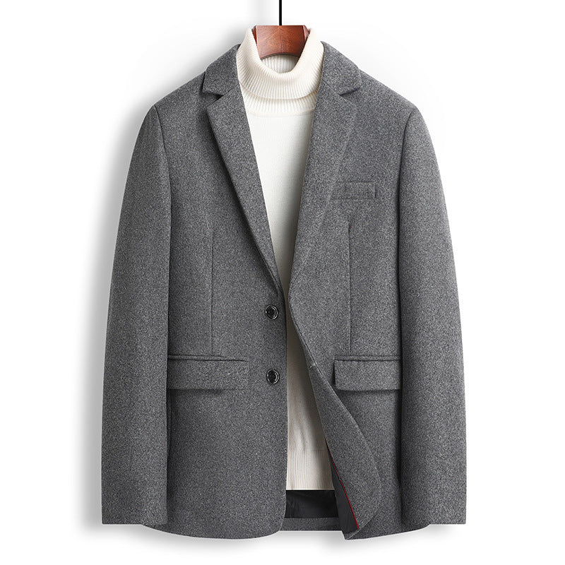 Men's woolen suit jacket