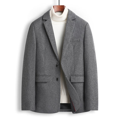 Men's woolen suit jacket
