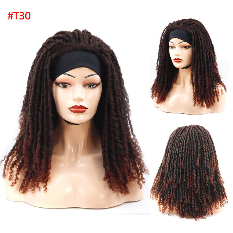 Dreadlock Crochet Headband Wig