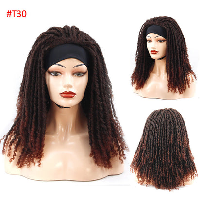 Dreadlock Crochet Headband Wig