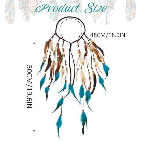 Boheemse lange tweekleurige veren haarband