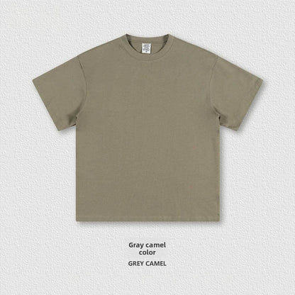 American-Style Small-Neck Short-Sleeve T-Shirt for Men