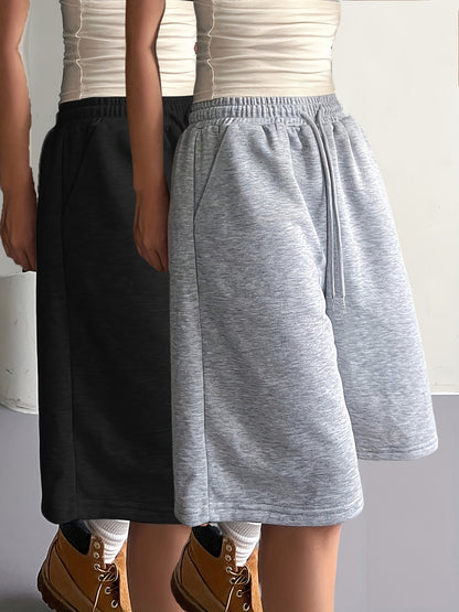 Women's Athletic Drawstring Shorts