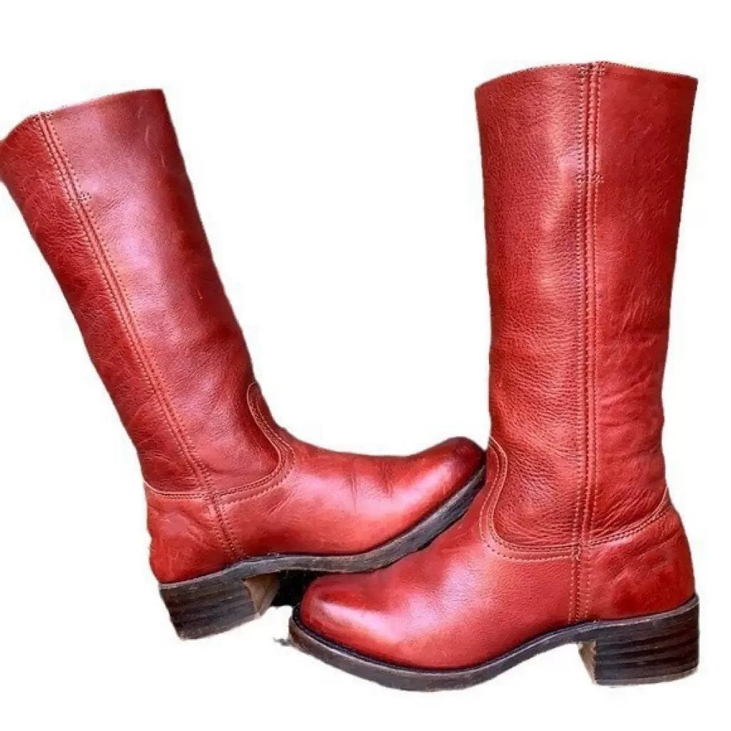 Retro Western Cowboy Boots for Women