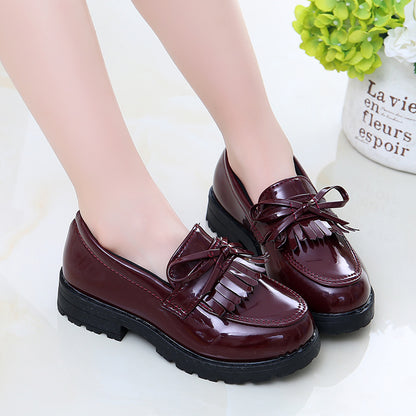 Girls Princess Performance Tassel Shoes