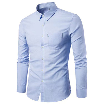 Mens Oxford Long Sleeve Shirt