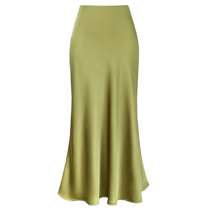 Elegant High Waist Fishtail Skirt