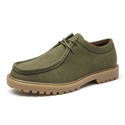 Mens Classic Leather Derby Shoes