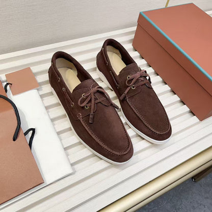 Casual Leather Shoes Simple All-match Fashion Men's Leather Loafers