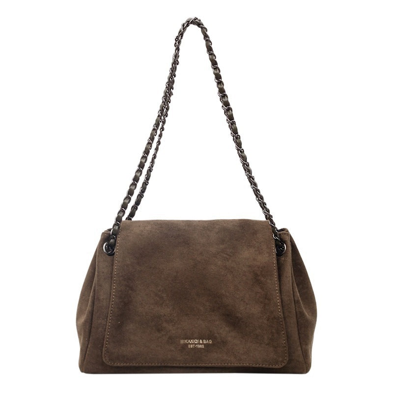 Suede Crossbody Bag for Women