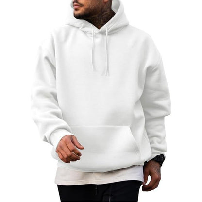 American Style Trendy Brand Solid Color Sweater Trendy Men's Suit Hoodie