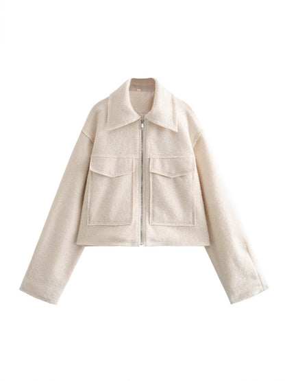 Chic and casual short jacket