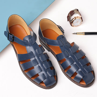 Casual PU-leren sandalen voor heren