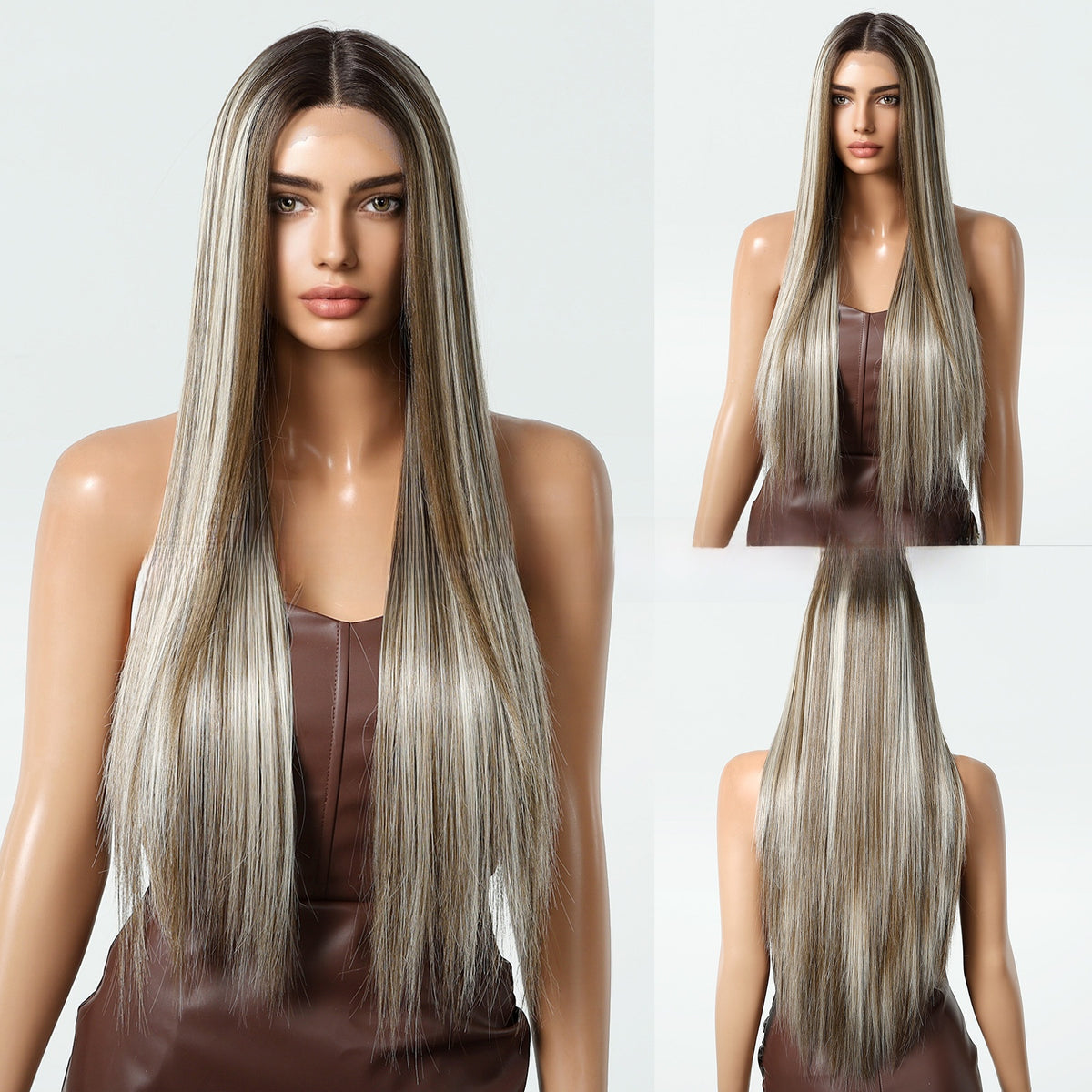 Lace Front Long Straight Wig
