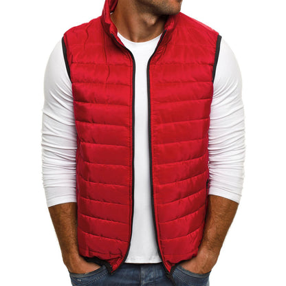 Casual gewatteerde bodywarmer