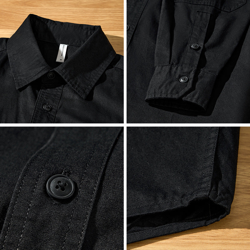 Men Pure Cotton Thickened Casual Cardigan
