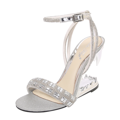 Fashion Rhinestone High Heel Sandals