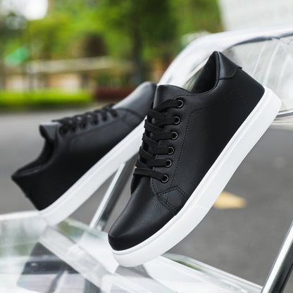Mens Casual Shoes Waterproof Non Slip Sneakers Korean Style Board Shoes