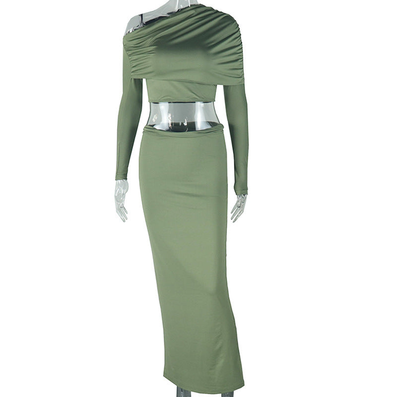 Comfortabel cropped dameskostuum