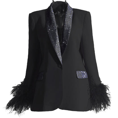 Womens Tailored Suit Jacket and Trousers