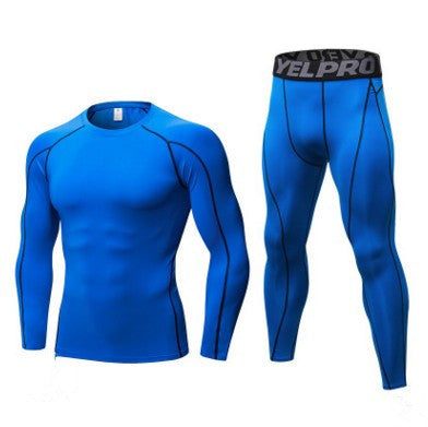 Heren Fitness Running Compressie Trainingsset