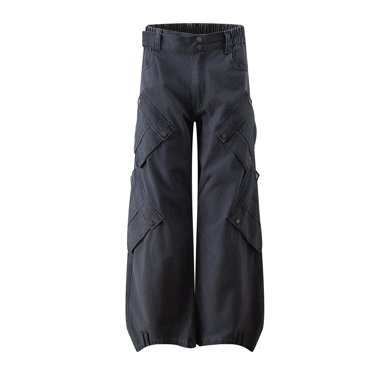 Work pants trendy brand men's multi pocket casual pants