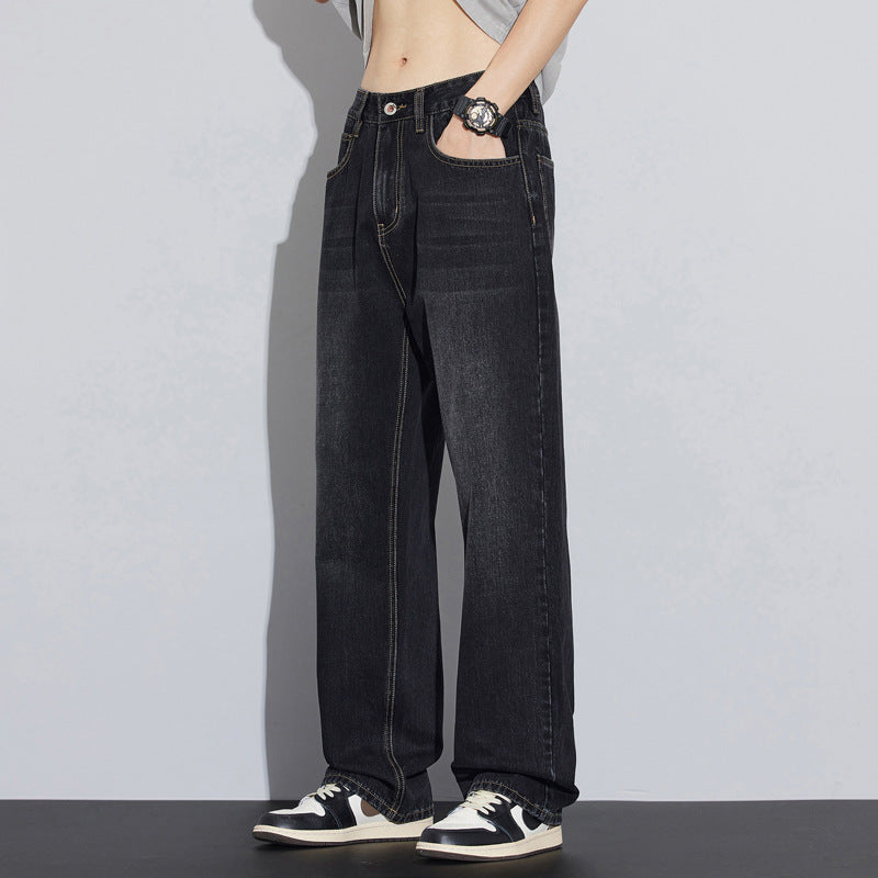 Mens American Retro Straight Leg Jeans