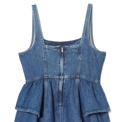 French waist cinching slimming versatile dress