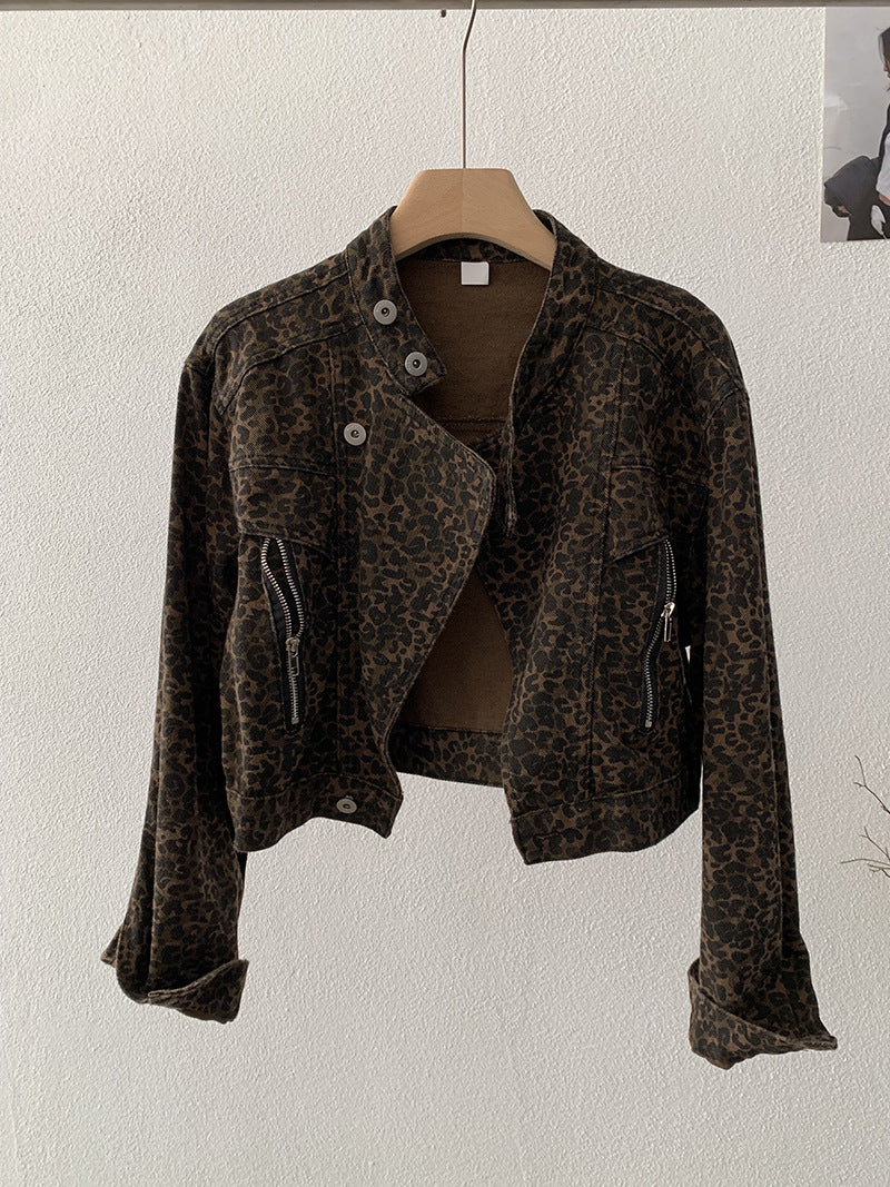 Casual Loose Denim Jacket Women's Fashion Versatile Trendy Coat
