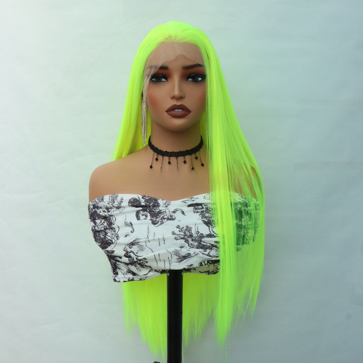 Lace Front Long Straight Synthetic Wig