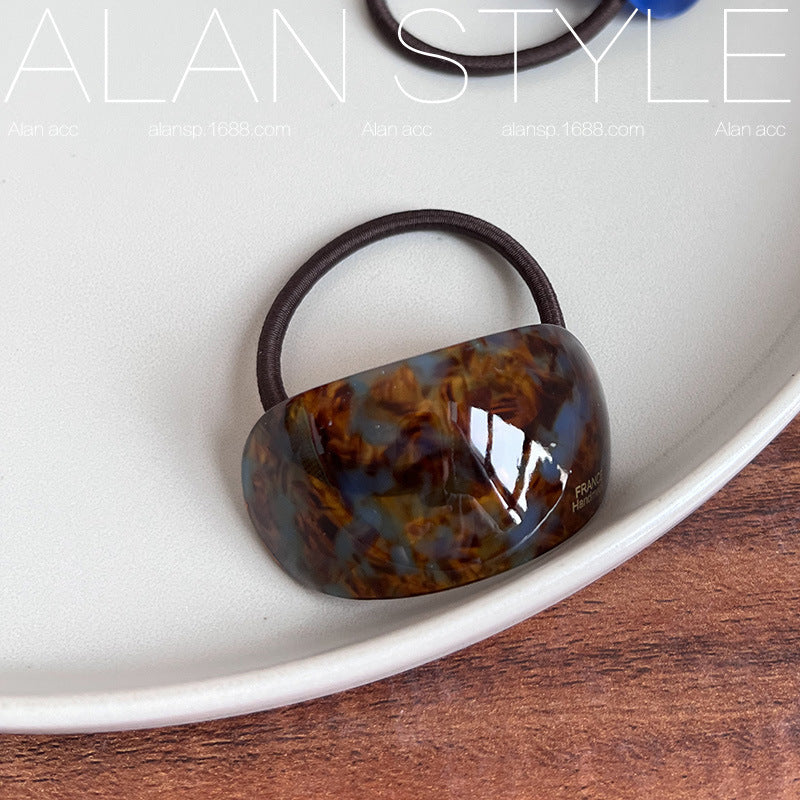 Ovale acetaat haarband