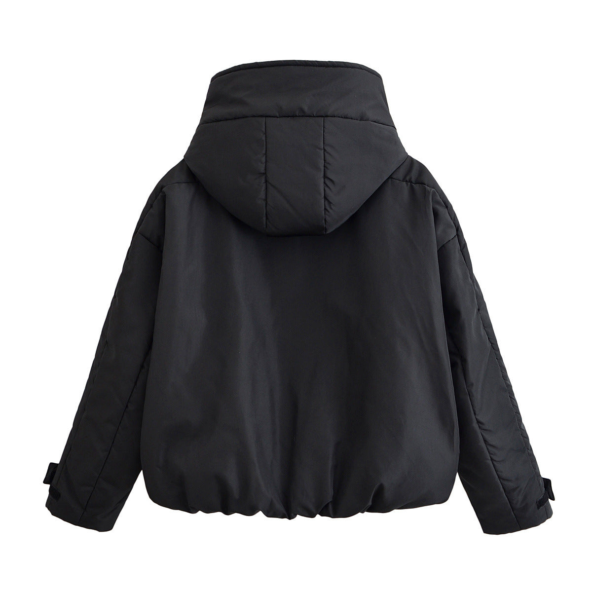 Trendy katoenen jas met capuchon voor dames