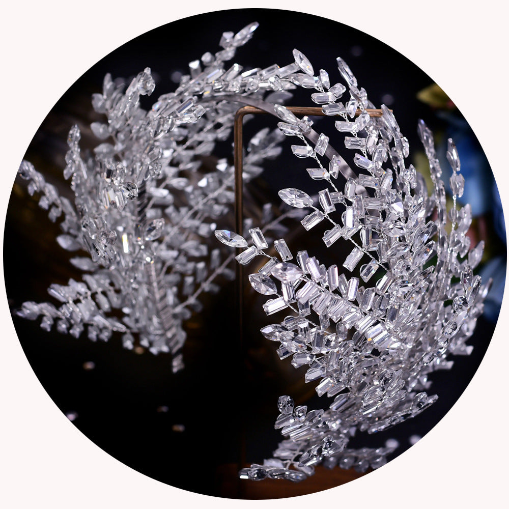 Bruids/haaraccessoires met strass-steentjes