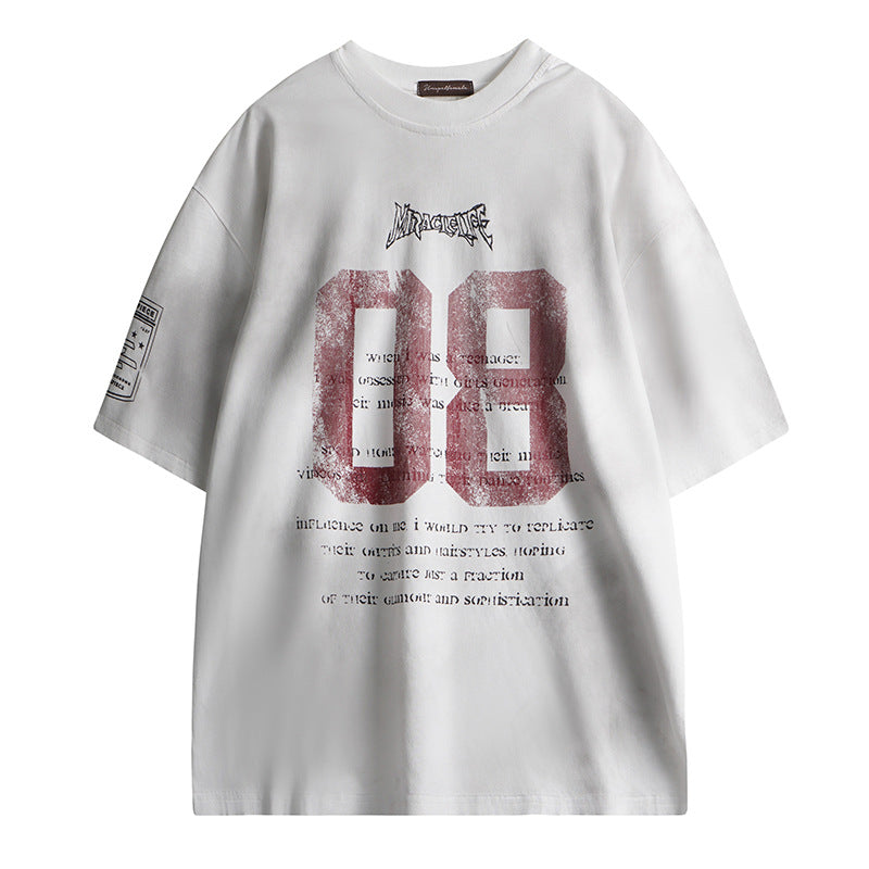 Short Sleeve T-Shirt Summer Design Loose Casual Couple