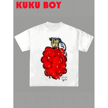 Cotton Kuku Boy Printed Tshirt