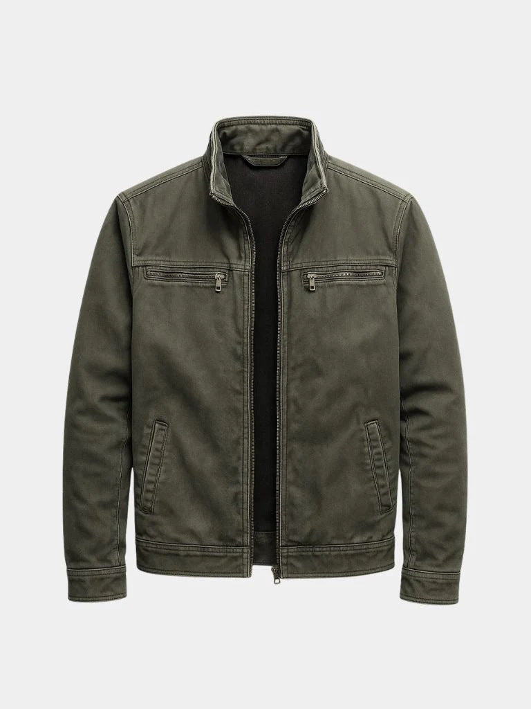 Men's Casual Retro Long Sleeve Workwear Jacket